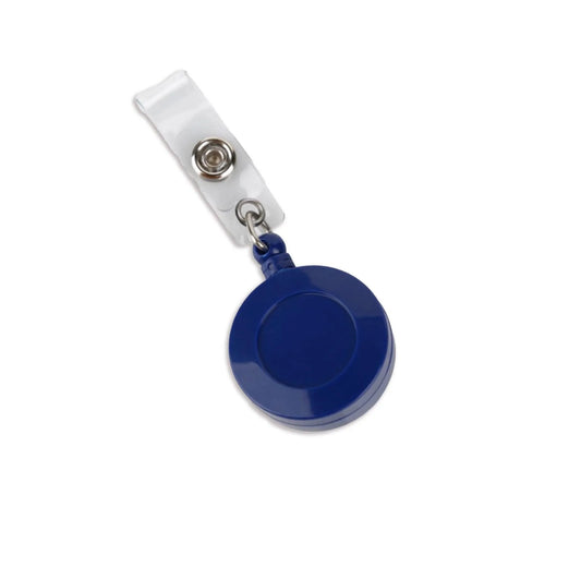 Master Maker Crafts -  Badge Reel - Navy (1.3" x 3.2")