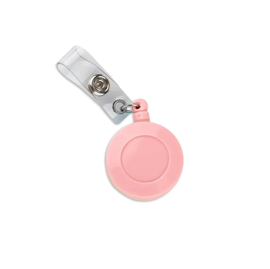 Master Maker Crafts -  Badge Reel - Pink (1.3" x 3.2")
