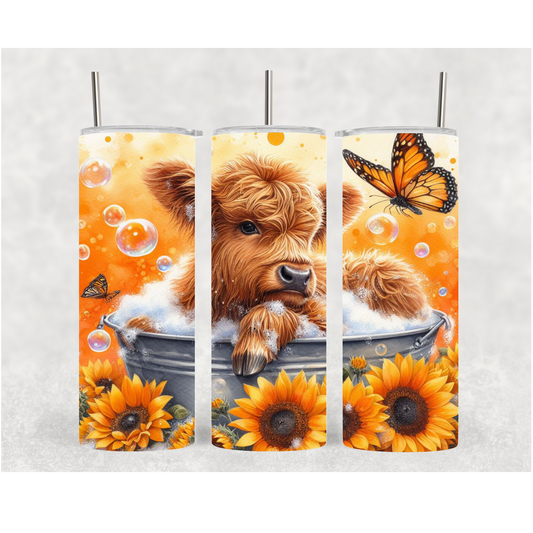 20oz Bath Sunflower Highland