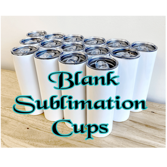 Single 20z Blank Sublimation Cup