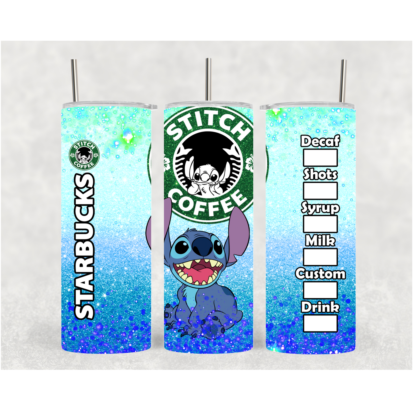 20oz Blue Alien Coffee