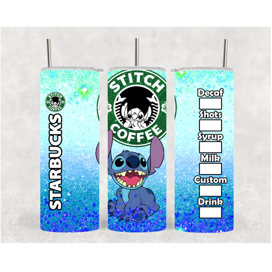 20oz Blue Alien Coffee