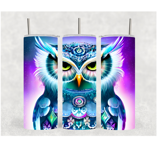 20oz Blue Owl