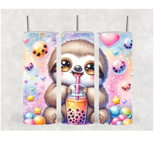 20oz Boba Sloth