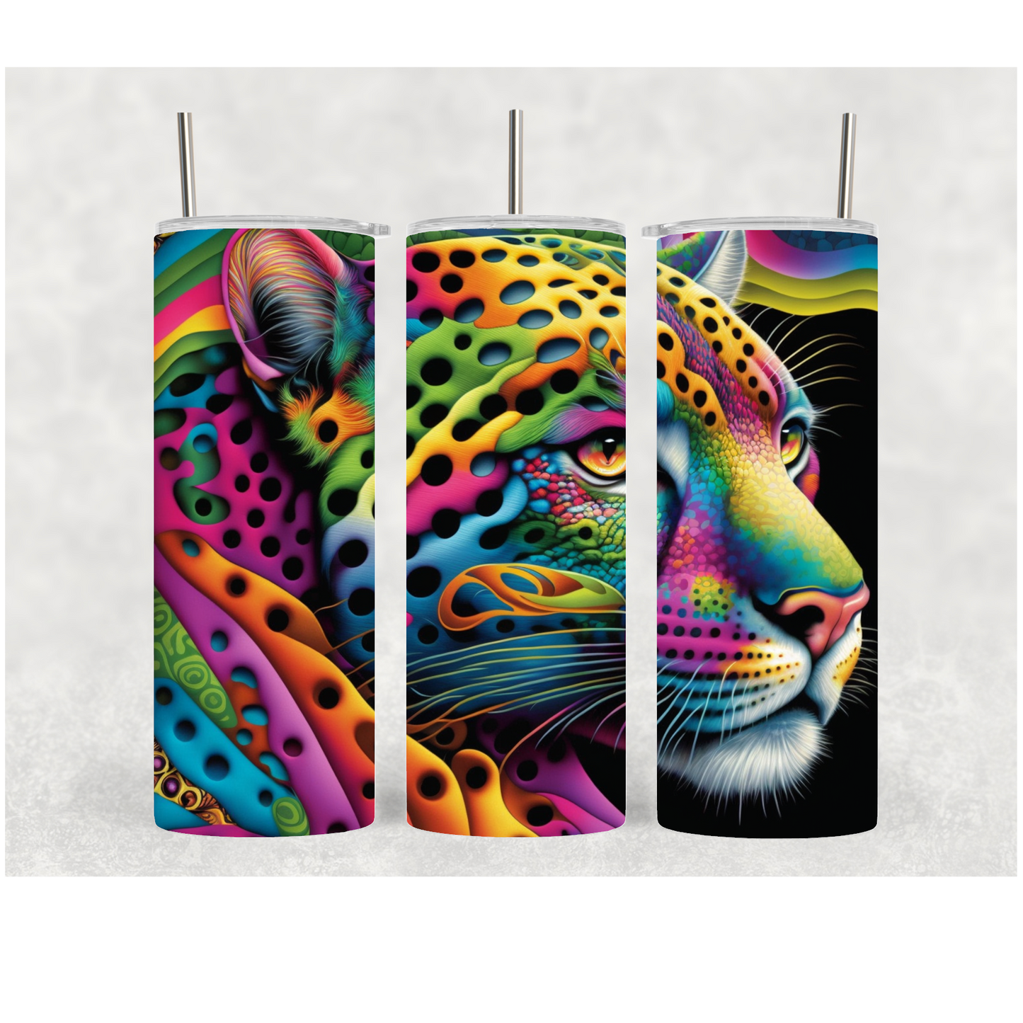 20oz Bright Cheetah