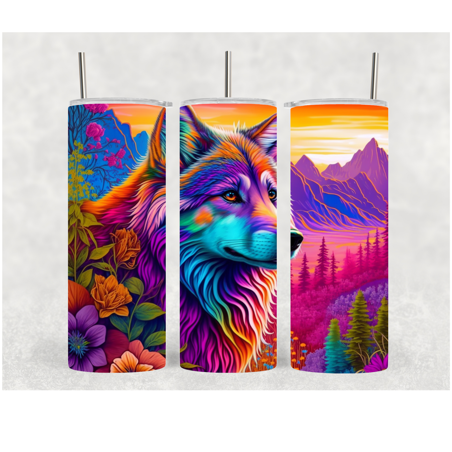 20oz Bright Wolf