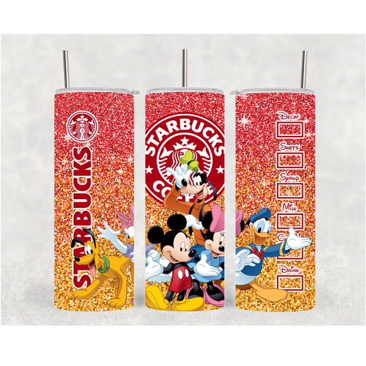 20oz Cartoon Friends Coffee