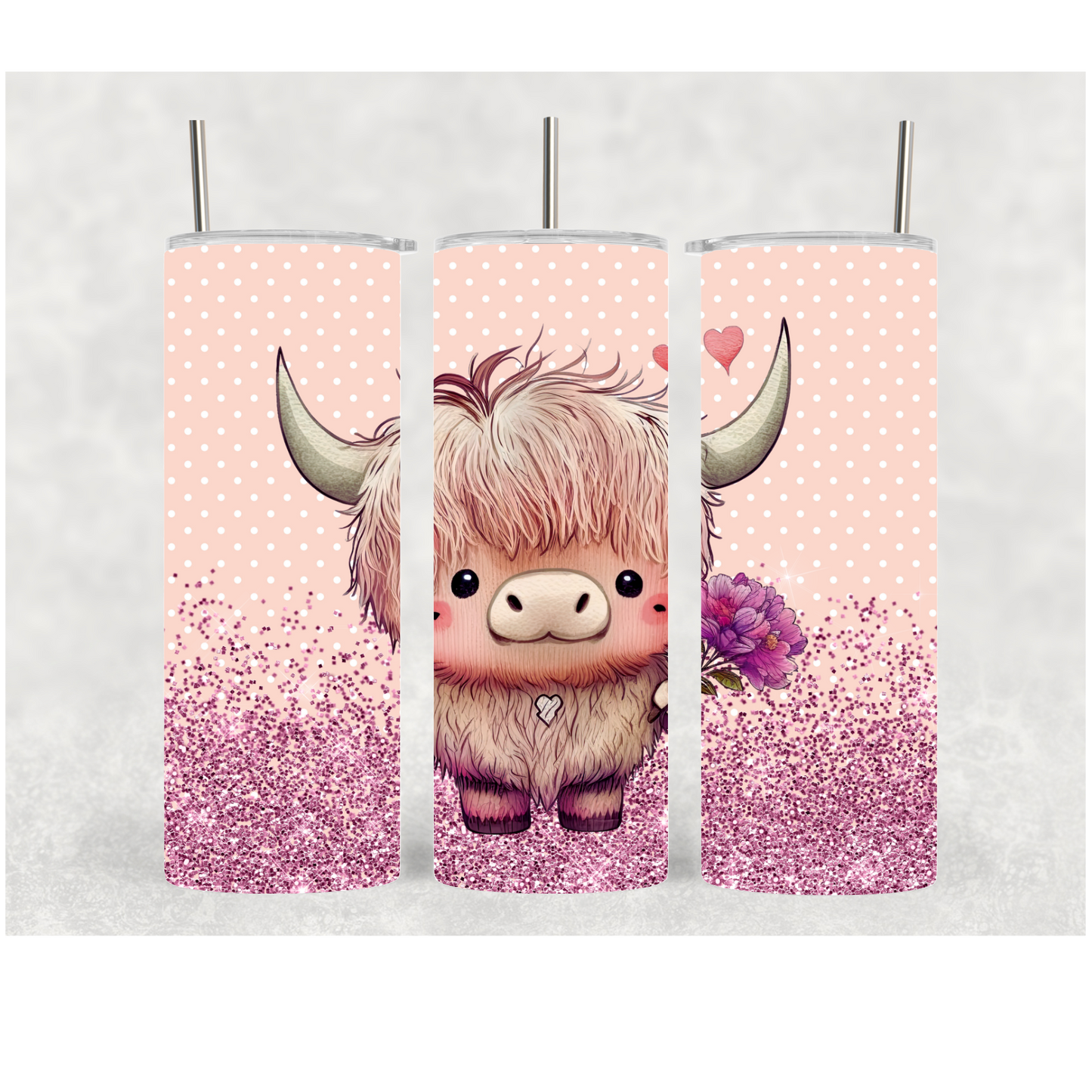 20oz Cartoon Highland