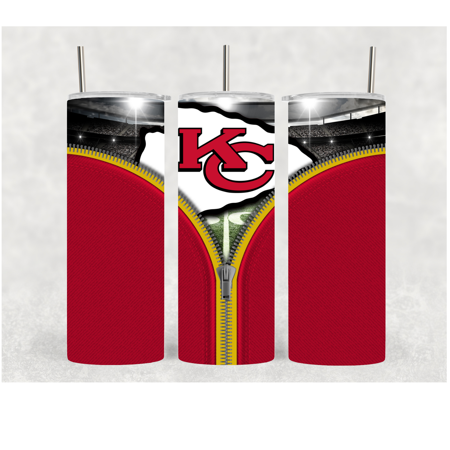 20oz Chiefs Zipper