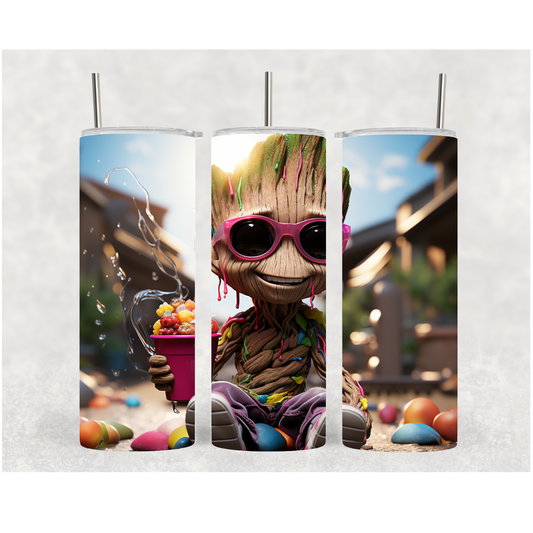 20oz Chillin Groot