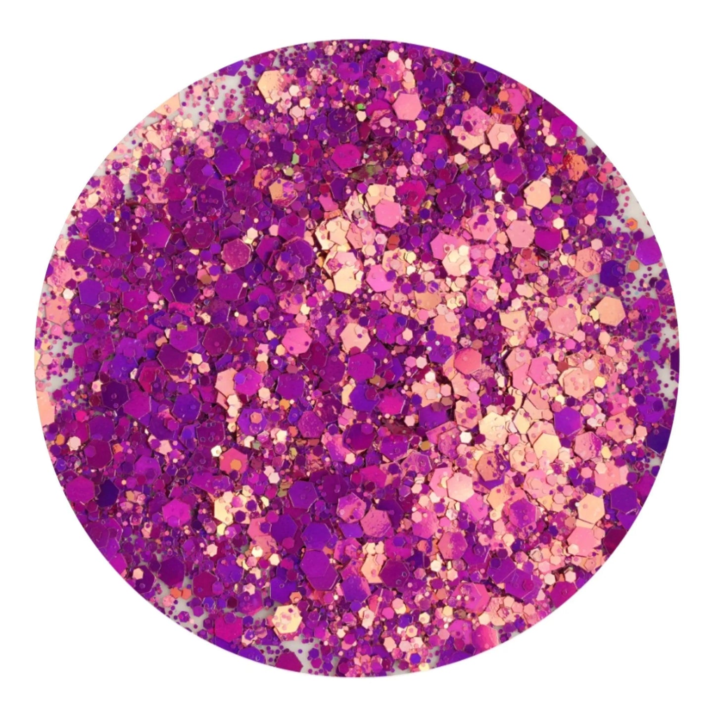 Master Maker Crafts -  Chunky Glitter Chameleon - Hot Lips (2 oz Bag)