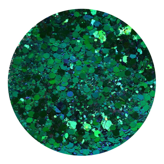 Master Maker Crafts -  Chunky Glitter Chameleon - Southern Seas (2 oz Bag)