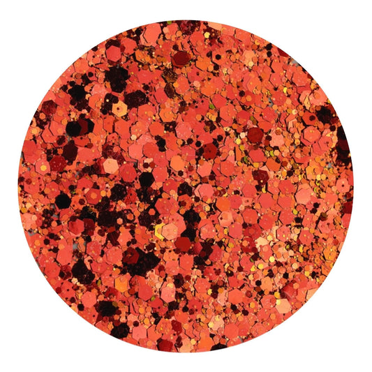 Master Maker Crafts -  Chunky Glitter Chameleon - Sunrise Prism (2 oz Bag)