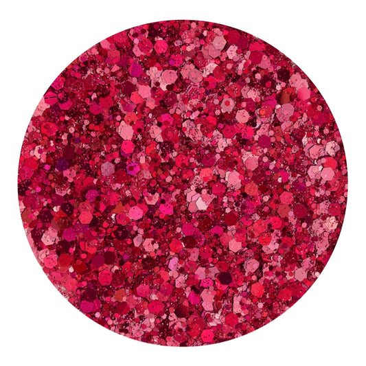 Master Maker Crafts -  Chunky Glitter Holographic - Dragon Fruit (2 oz Bag)