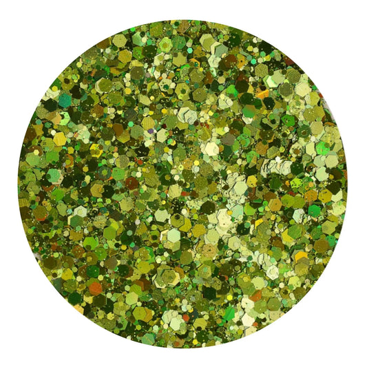 Master Maker Crafts -  Chunky Glitter Holographic - Funny Fizz (2 oz Bag)