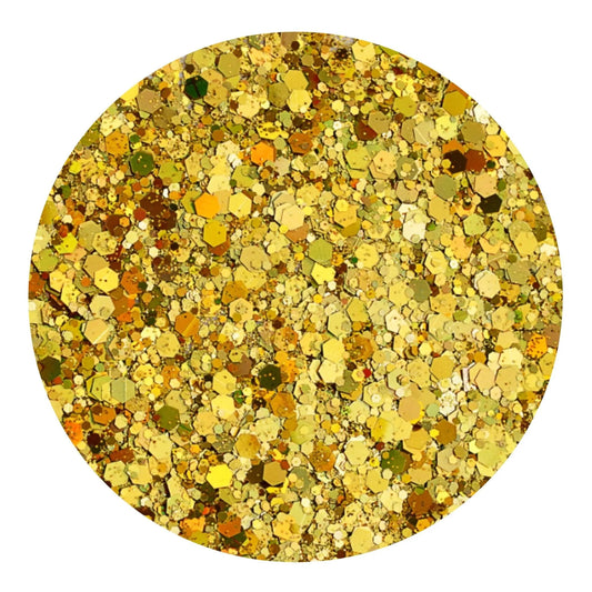 Master Maker Crafts -  Chunky Glitter Holographic - Solar Flare (2 oz Bag)