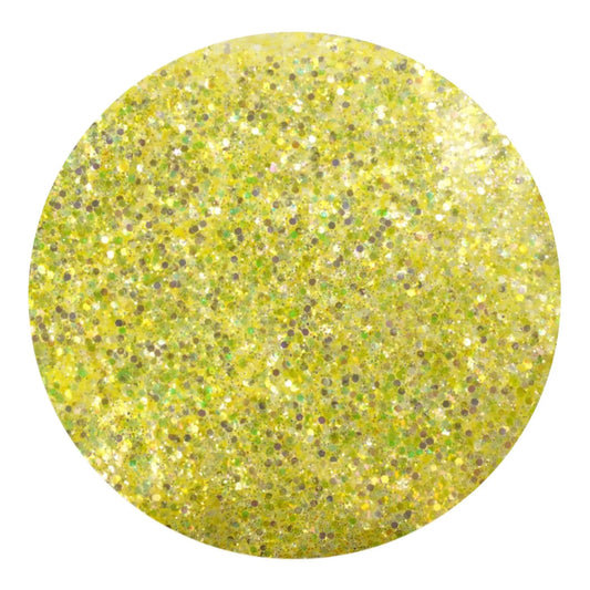 Master Maker Crafts -  Chunky Glitter Rainbow Iridescent - Luminous Lime (2 oz Bag)