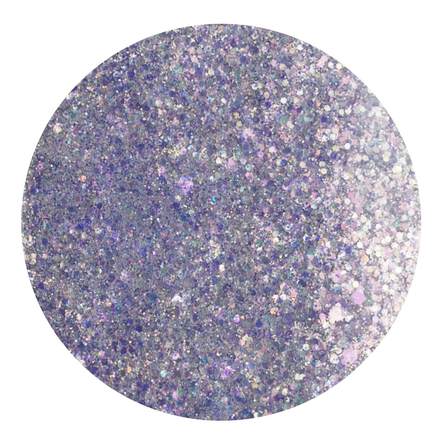 Master Maker Crafts -  Chunky Glitter Rainbow Iridescent - Morning Glory (2 oz Bag)