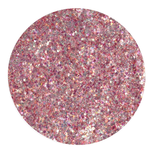 Master Maker Crafts -  Chunky Glitter Rainbow Iridescent - Mystic Mauve (2 oz Bag)
