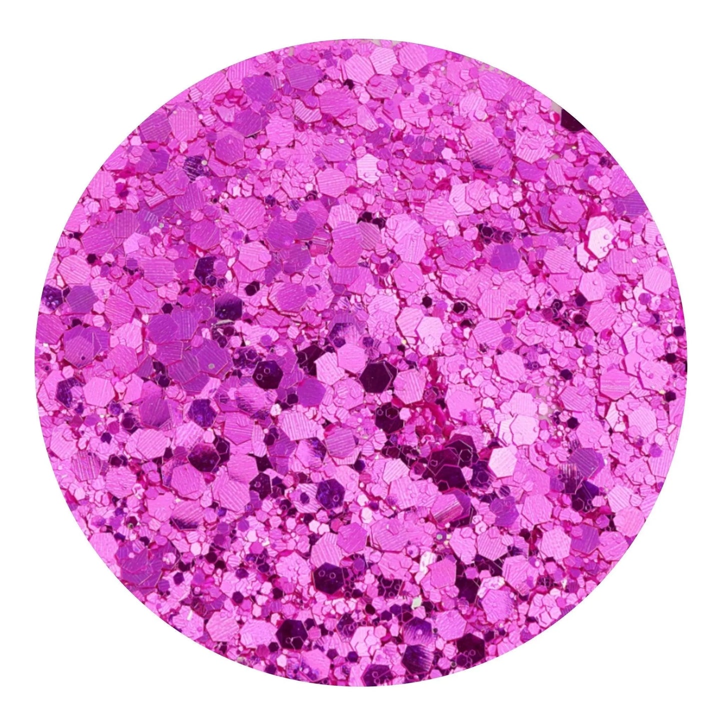 Master Maker Crafts -  Chunky Glitter Reflective Boho - Amethyst Fizz (2 oz Bag)