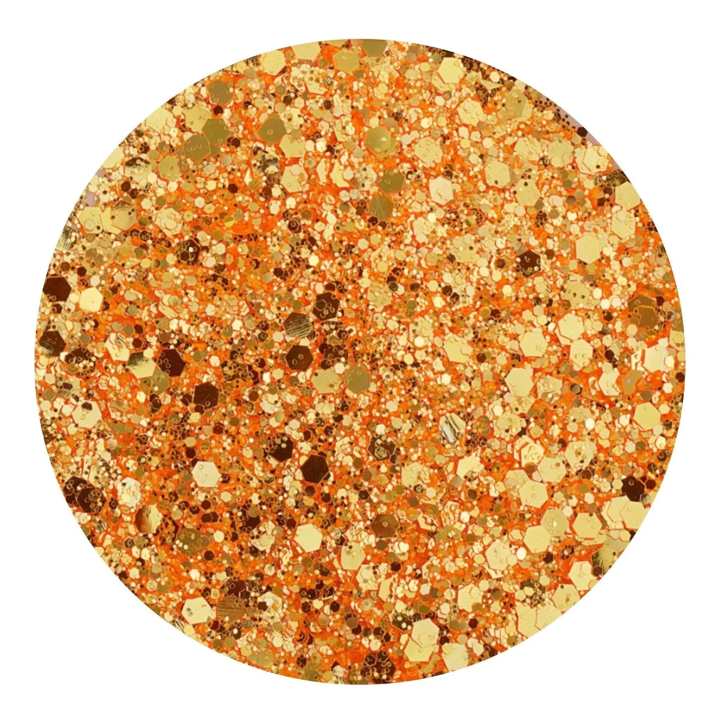 Master Maker Crafts -  Chunky Glitter Reflective Boho - Citrus Burst (2 oz Bag)