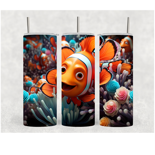 20oz Clownfish