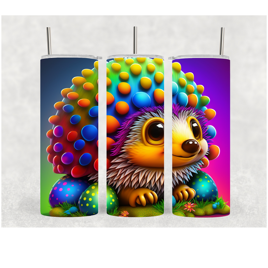 20oz Colorful Hedgehog