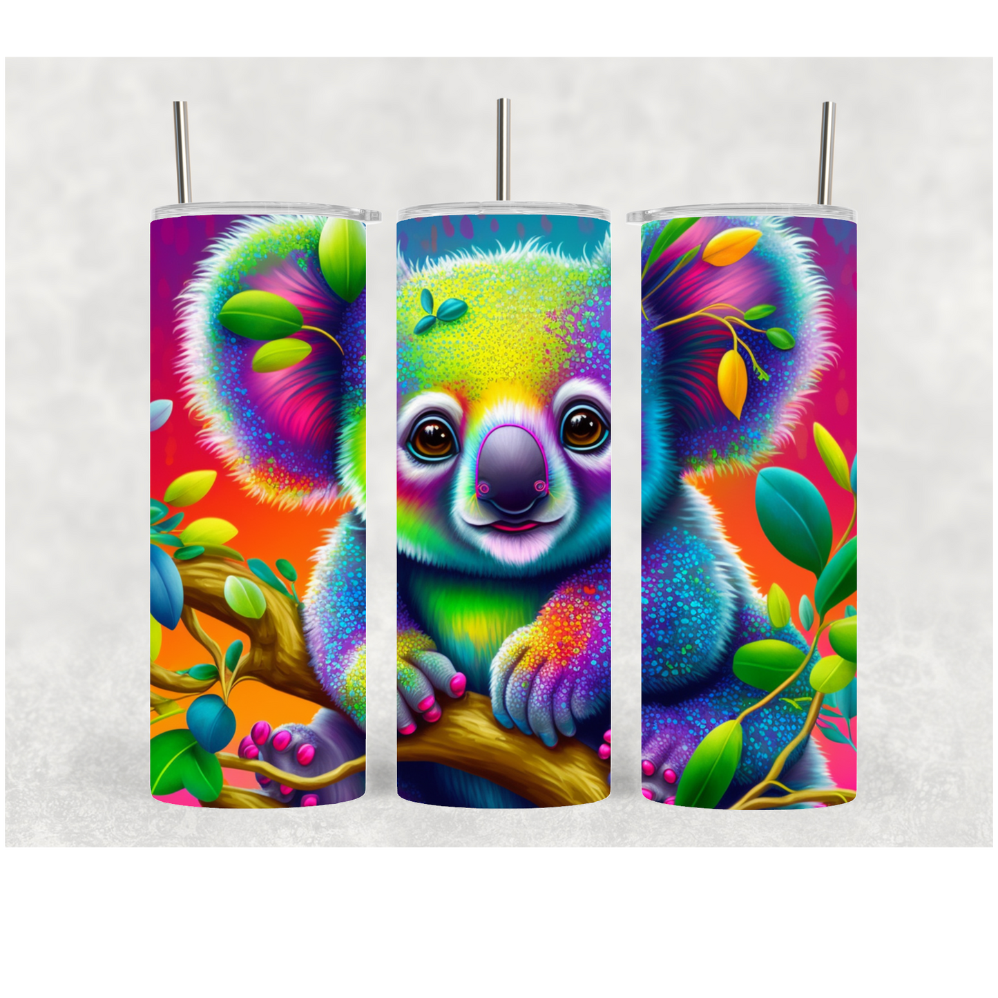 20oz Colorful Koala