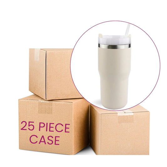 Master Maker Crafts -  20 oz Commuter Tumbler - Ivory