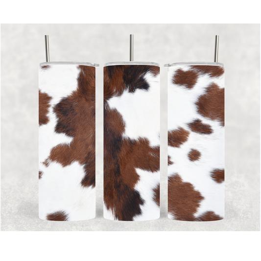 20oz Cow Print