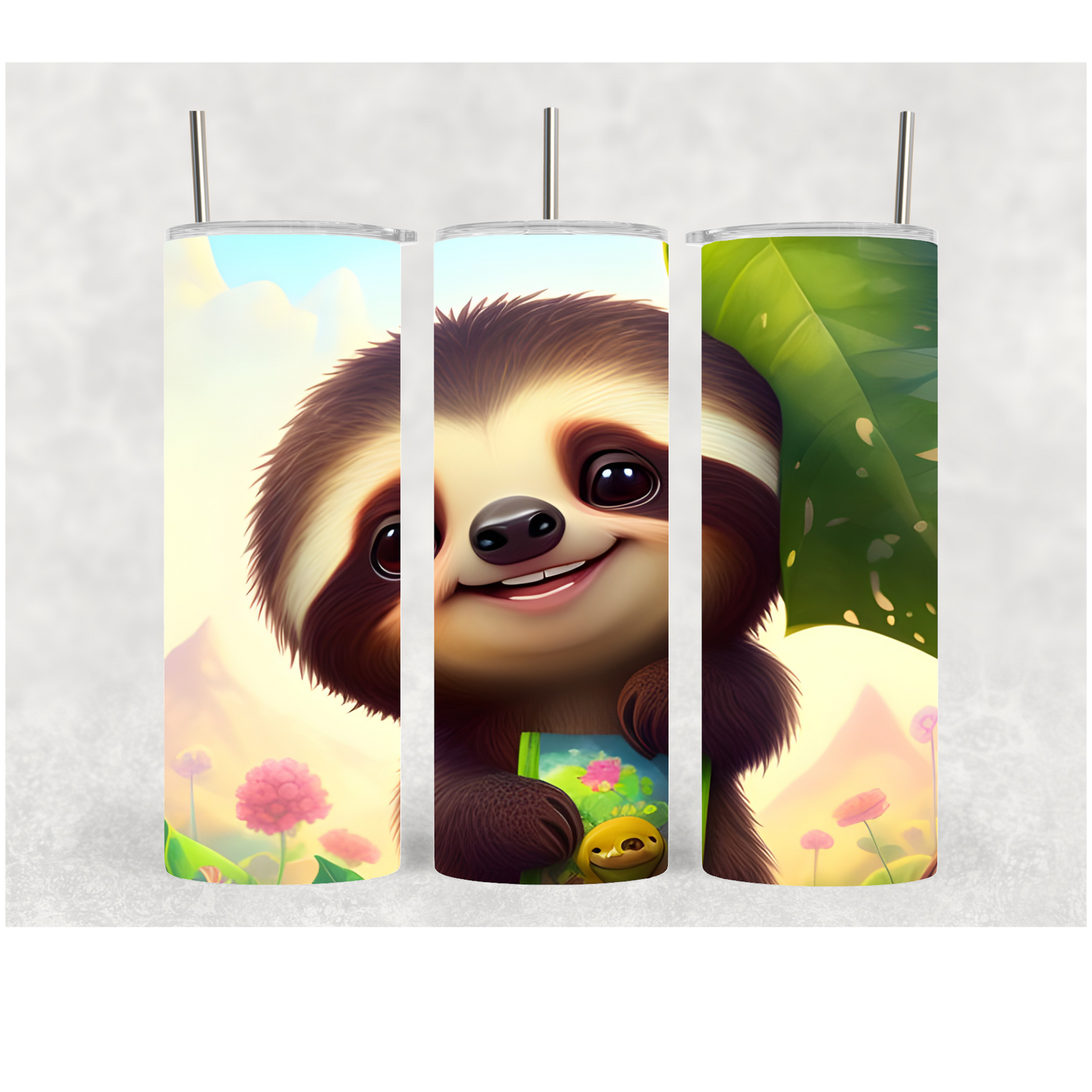 20oz Cute Sloth