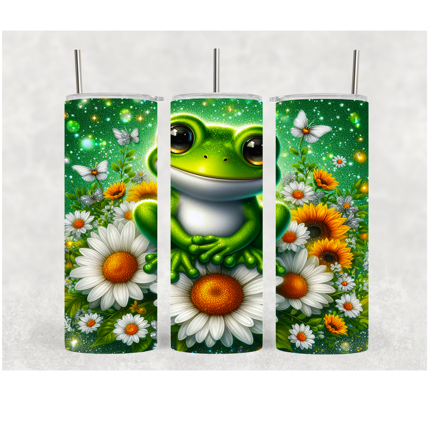 20oz Daisy Frog