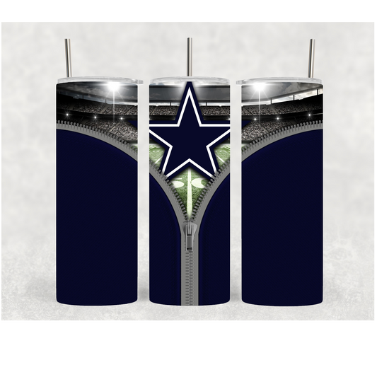 20oz Dallas Zipper