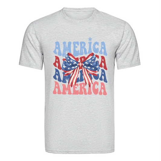 Master Maker Crafts -  DTF Heat Transfer Only - America 10" (Shirt/Tote NOT Included)
