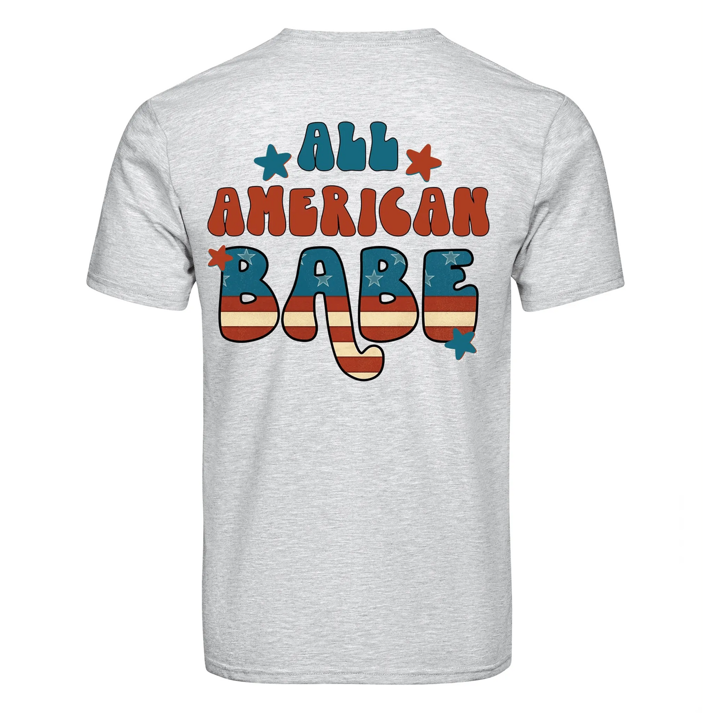 Master Maker Crafts -  DTF Heat Transfer Only - American Babe 10" (Shirt/Tote NOT Included)