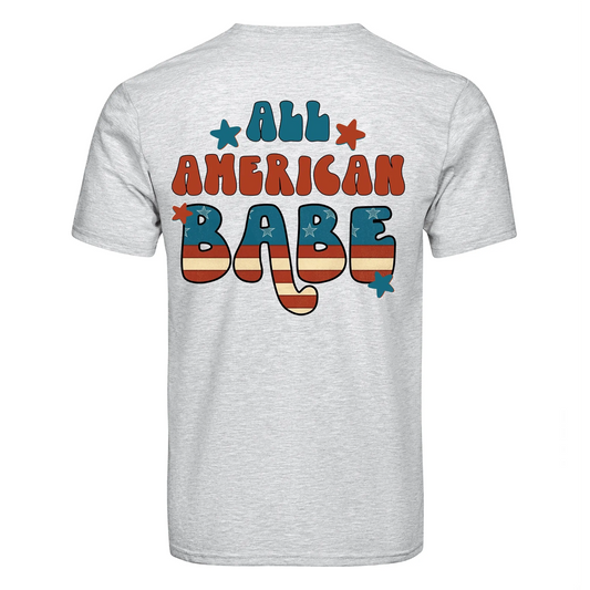 Master Maker Crafts -  DTF Heat Transfer Only - American Babe 10" (Shirt/Tote NOT Included)