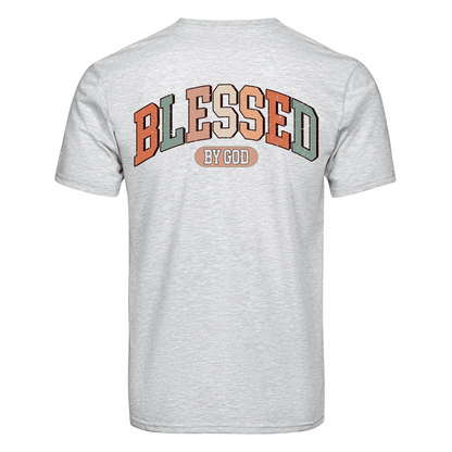 Master Maker Crafts -  DTF Heat Transfer Only - Blessed By God 10" (Shirt/Tote NOT Included)