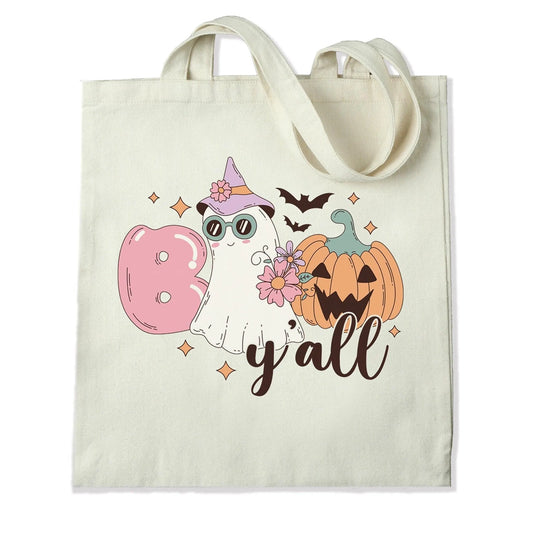 Master Maker Crafts -  DTF Heat Transfer Only - Boo Yall 10" (Shirt/Tote NOT Included)