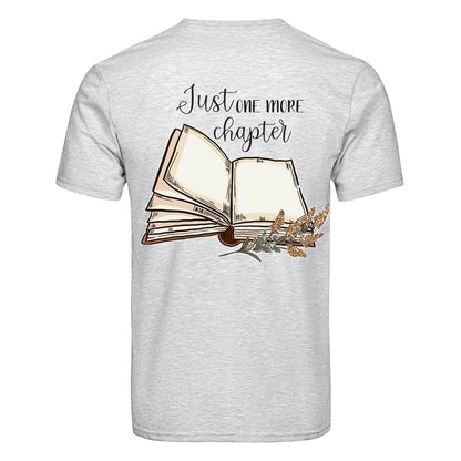 Master Maker Crafts -  DTF Heat Transfer Only - Book One More Chapter - 10" (Shirt/Tote NOT Included)