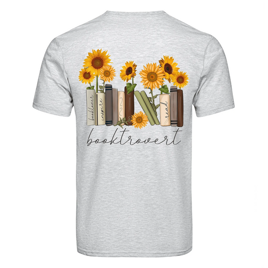 Master Maker Crafts -  DTF Heat Transfer Only - Book Trovert 10" (Shirt/Tote NOT Included)