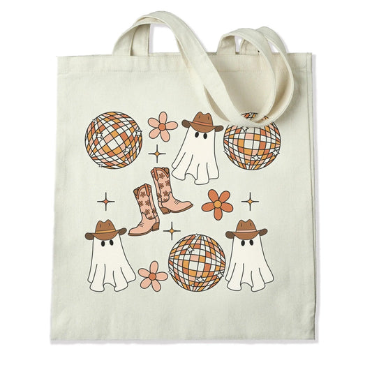 Master Maker Crafts -  DTF Heat Transfer Only - Boots & Ghosts 10" (Shirt/Tote NOT Included)