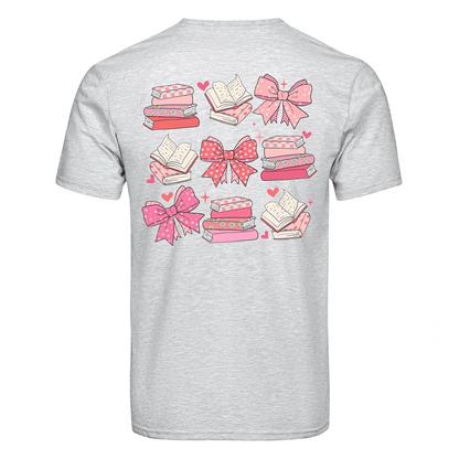 Master Maker Crafts -  DTF Heat Transfer Only - Bows & Books 10" (Shirt/Tote NOT Included)