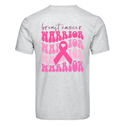 Master Maker Crafts -  DTF Heat Transfer Only - Breast Cancer Warrior - 10" (Shirt/Tote NOT Included)