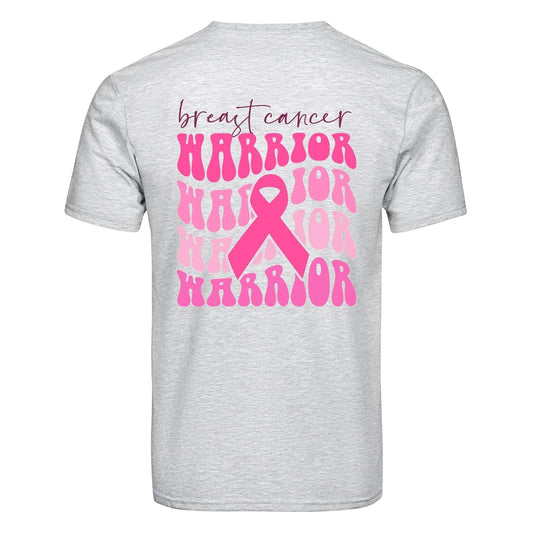 Master Maker Crafts -  DTF Heat Transfer Only - Breast Cancer Warrior - 10" (Shirt/Tote NOT Included)