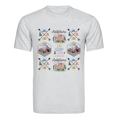 Master Maker Crafts -  DTF Heat Transfer Only - Camping Adventure 10" (Shirt/Tote NOT Included)