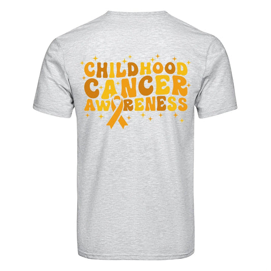 Master Maker Crafts -  DTF Heat Transfer Only - Child Cancer Awareness 10" (Shirt/Tote NOT Included)