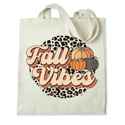 Master Maker Crafts -  DTF Heat Transfer Only - Fall Vibes 10" (Shirt/Tote NOT Included)