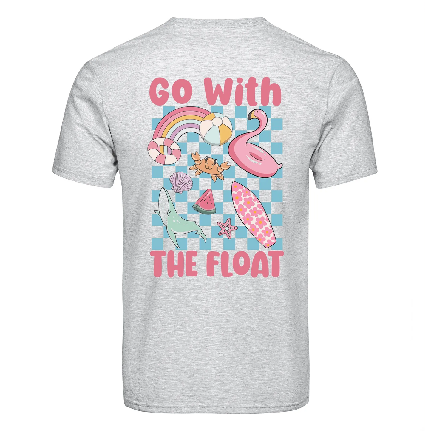 Master Maker Crafts -  DTF Heat Transfer Only - Go With The Float 10" (Shirt/Tote NOT Included)