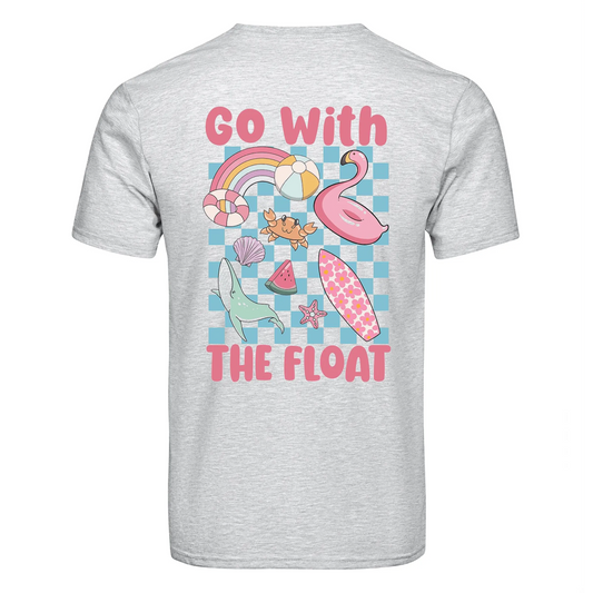 Master Maker Crafts -  DTF Heat Transfer Only - Go With The Float 10" (Shirt/Tote NOT Included)