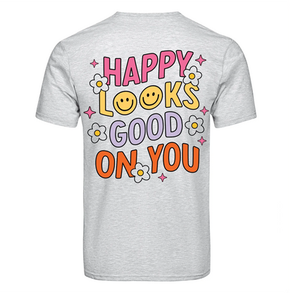 Master Maker Crafts -  DTF Heat Transfer Only - Happy Looks Good 10" (Shirt/Tote NOT Included)
